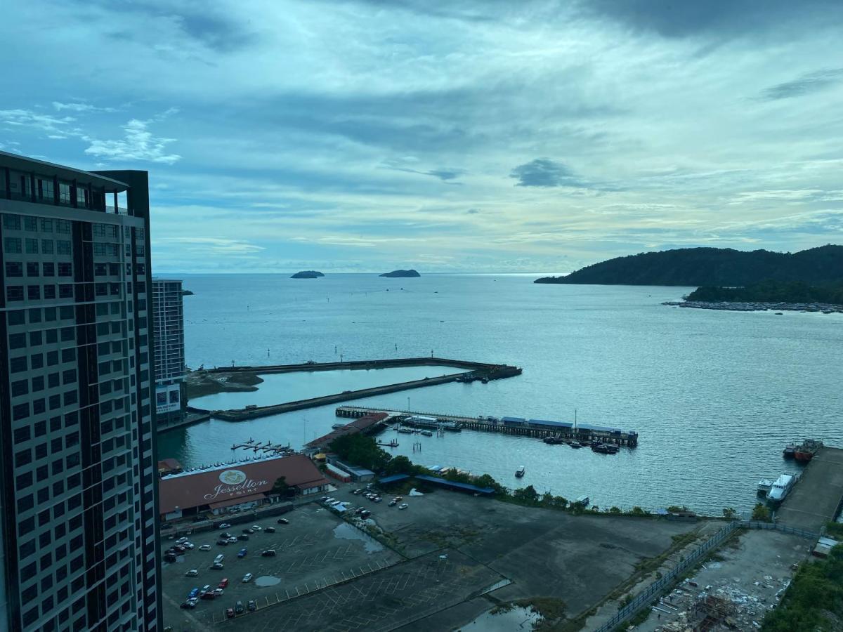 Alawa @ Jesselton Quay Kota Kinabalu Apartamento Exterior foto