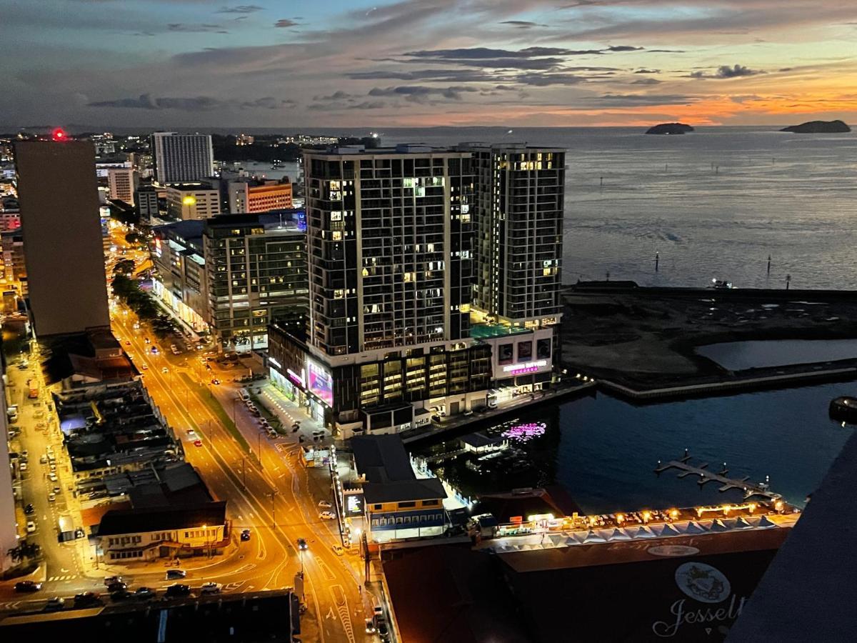 Alawa @ Jesselton Quay Kota Kinabalu Apartamento Exterior foto